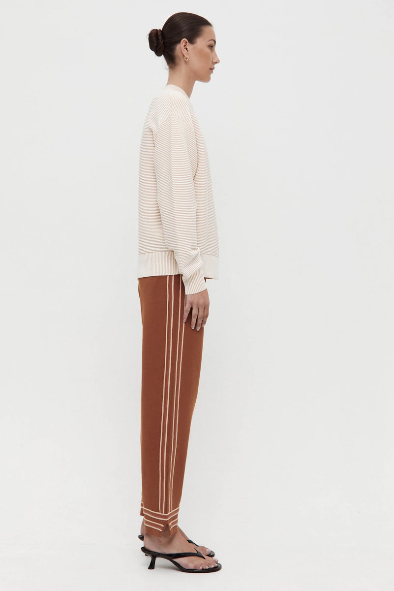 NAGNATA Motley Trackpant 2.0 - Chestnut