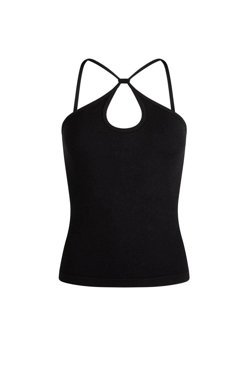 NAGNATA Surya Wool Tank - Black