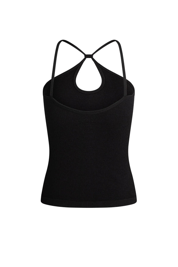 NAGNATA Surya Wool Tank - Black