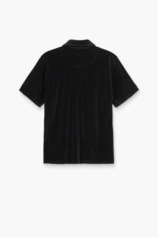 OAS Nearly Black Girona Velour Shirt