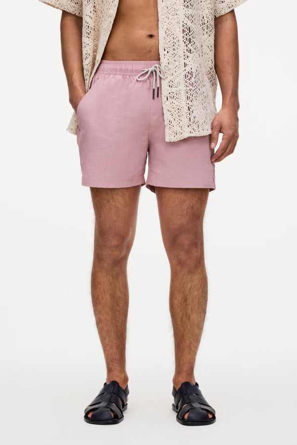 OAS Nylon Swim Shorts - Blush
