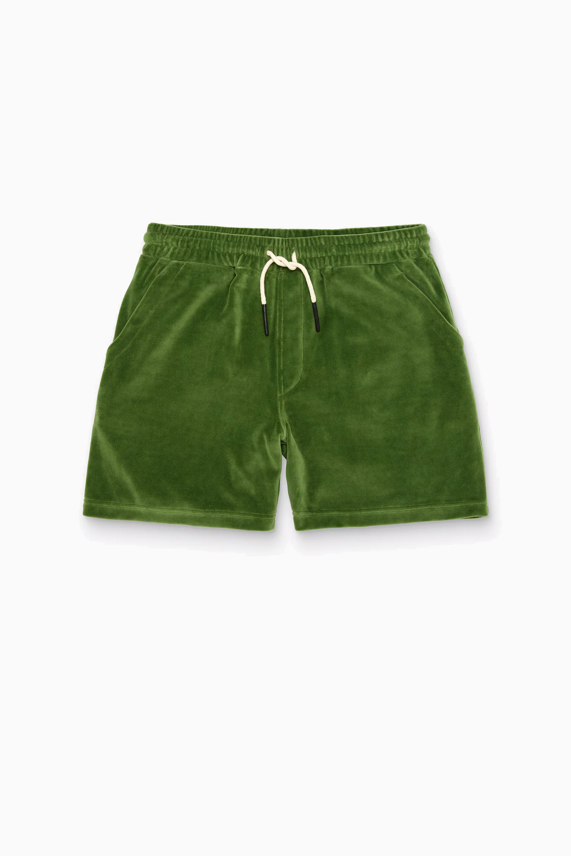 OAS Penny Green Velour Shorts