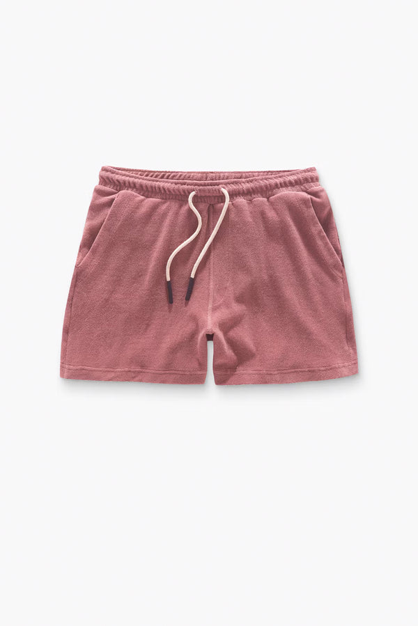 OAS Dusty Plum Terry Shorts