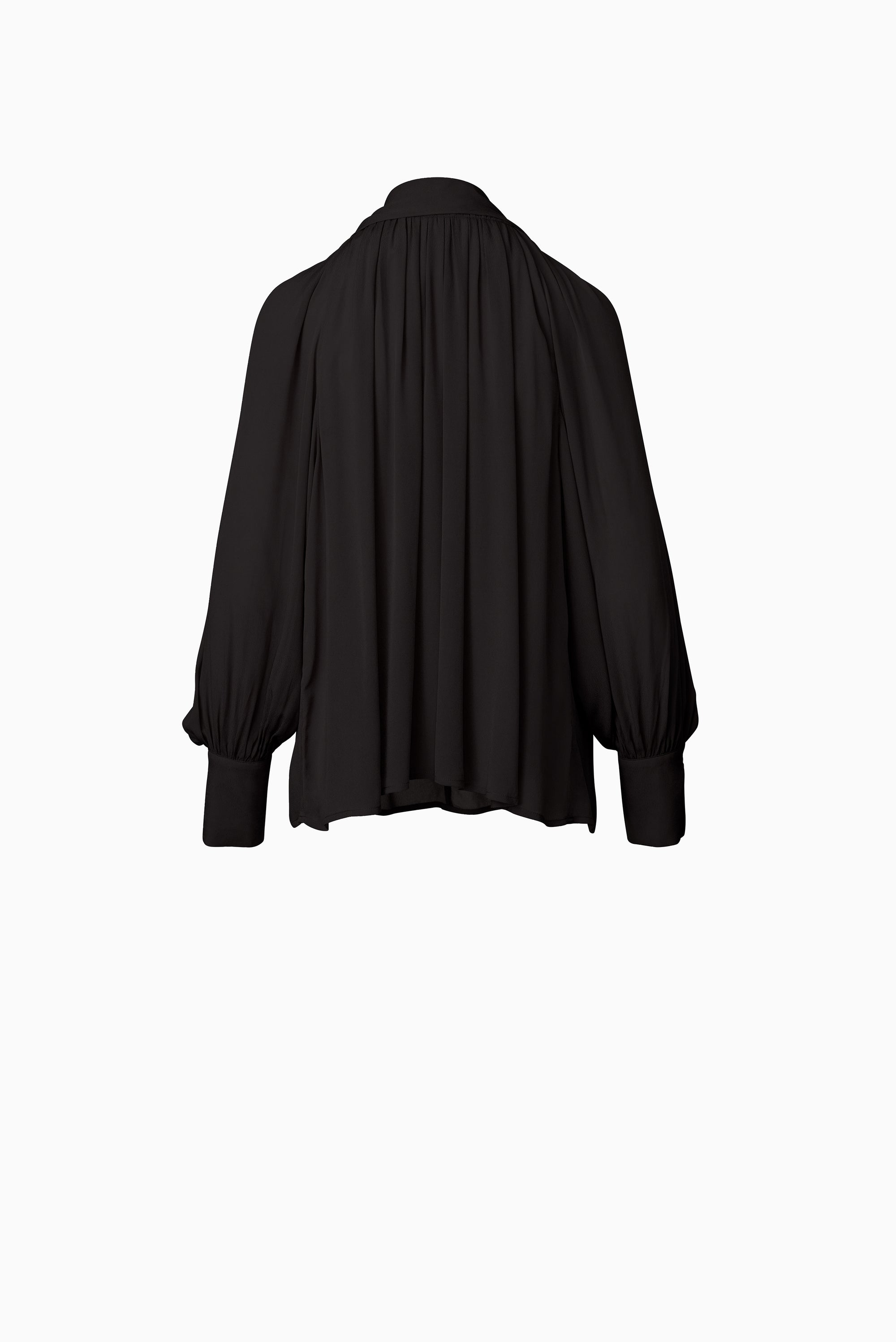 ON PARKS Camille Blouse - Black Sheer