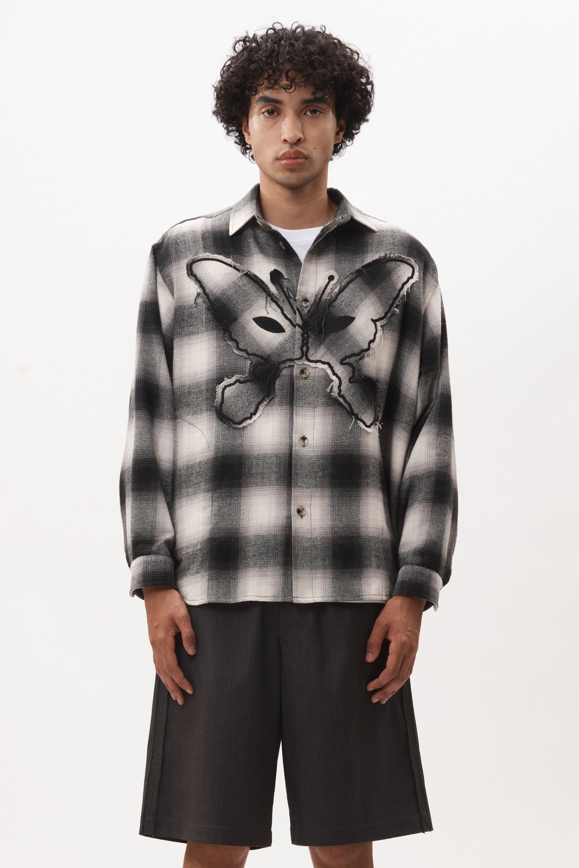P.A.M Alien Kiss Check Over Shirt