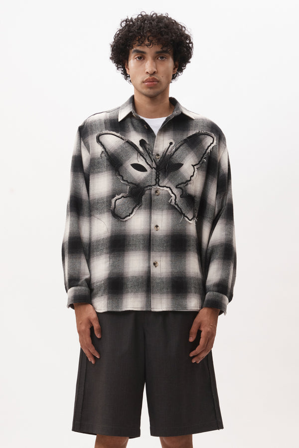 P.A.M Alien Kiss Check Over Shirt