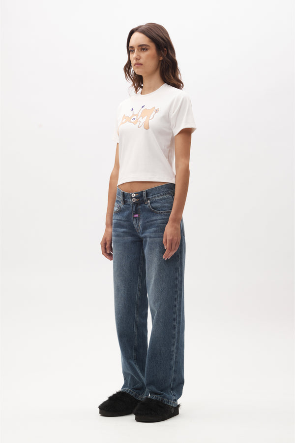 P.A.M. Marpi Shrunk Tee - White