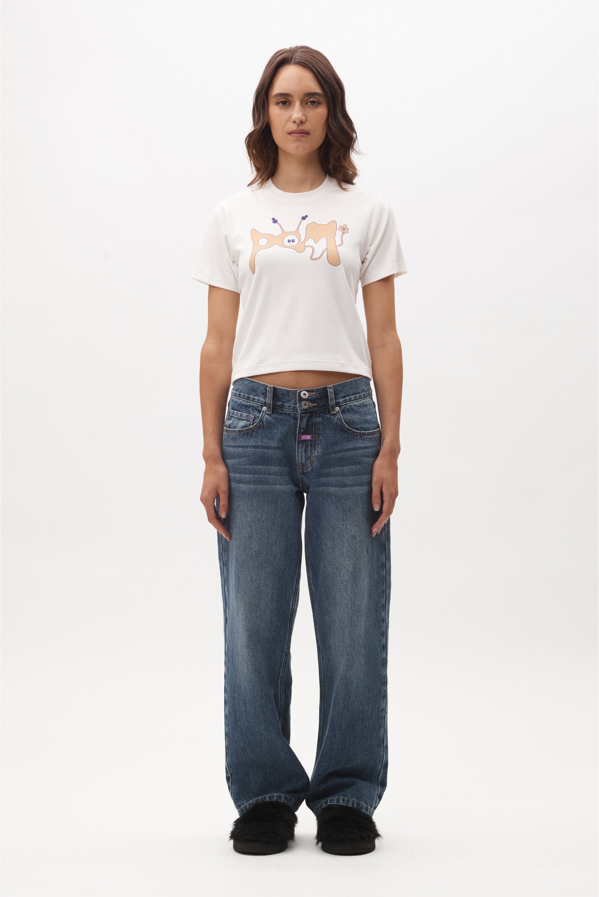 P.A.M. Marpi Shrunk Tee - White