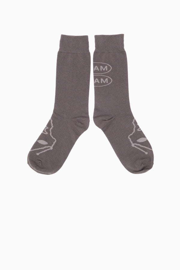 P.A.M. BFF Socks - Charcoal
