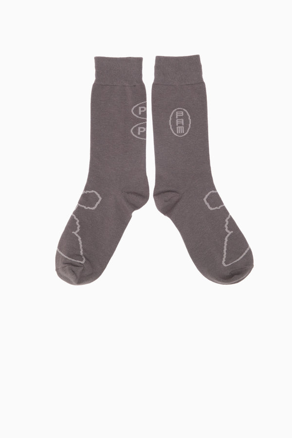 P.A.M. BFF Socks - Charcoal
