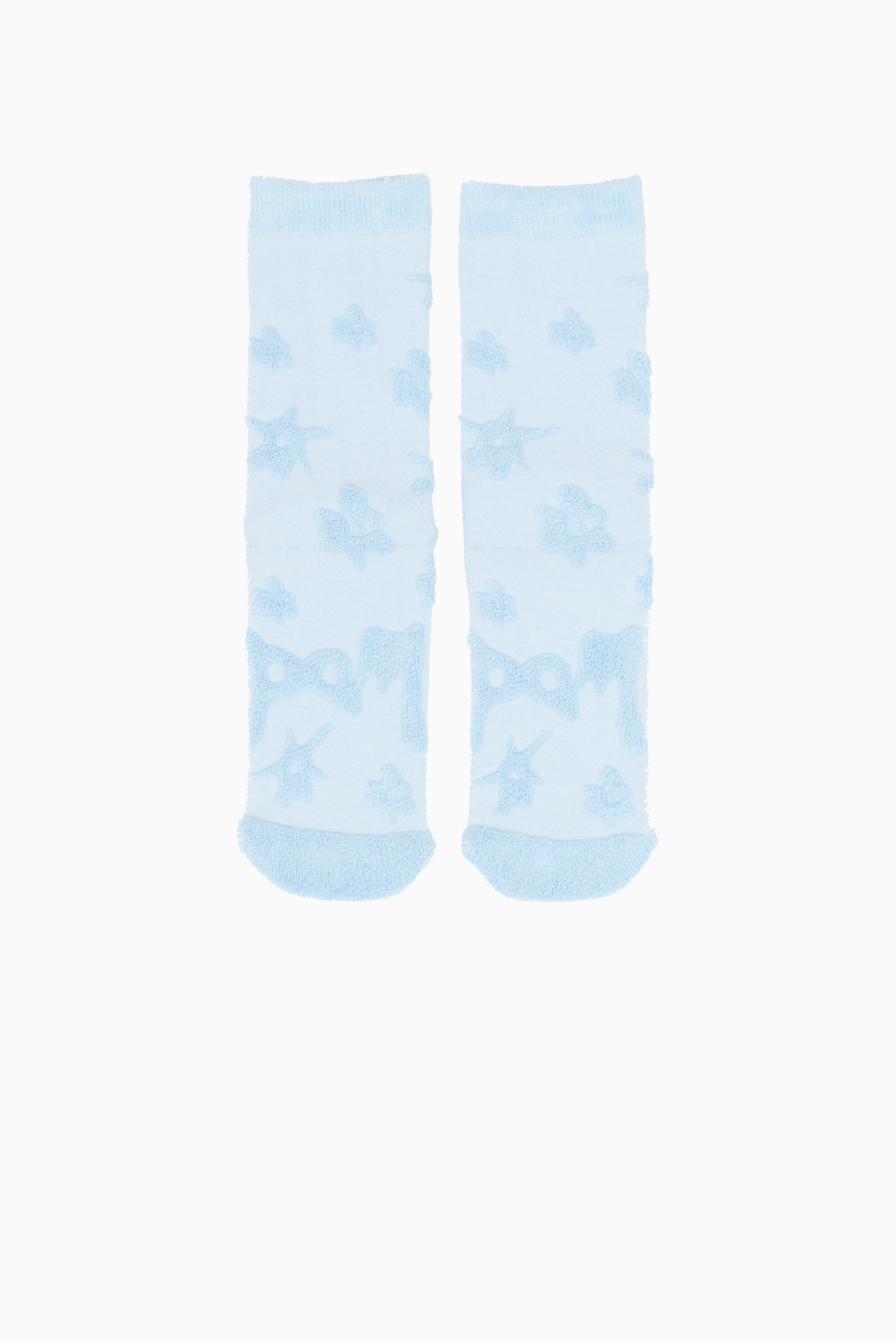 P.A.M. Texture Gestures Socks - Baby Blue