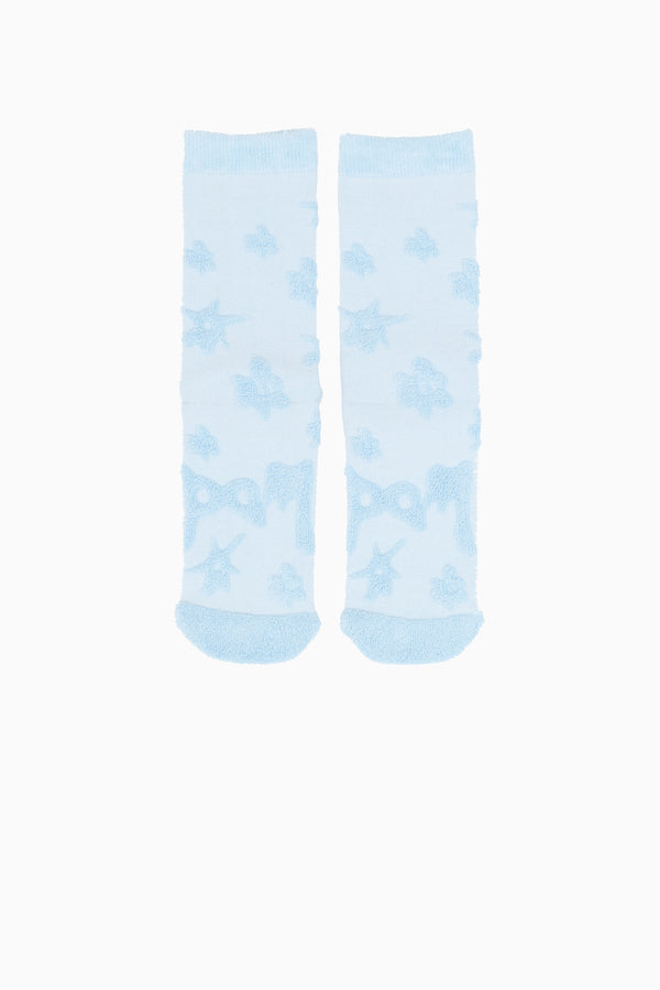 P.A.M. Texture Gestures Socks - Baby Blue
