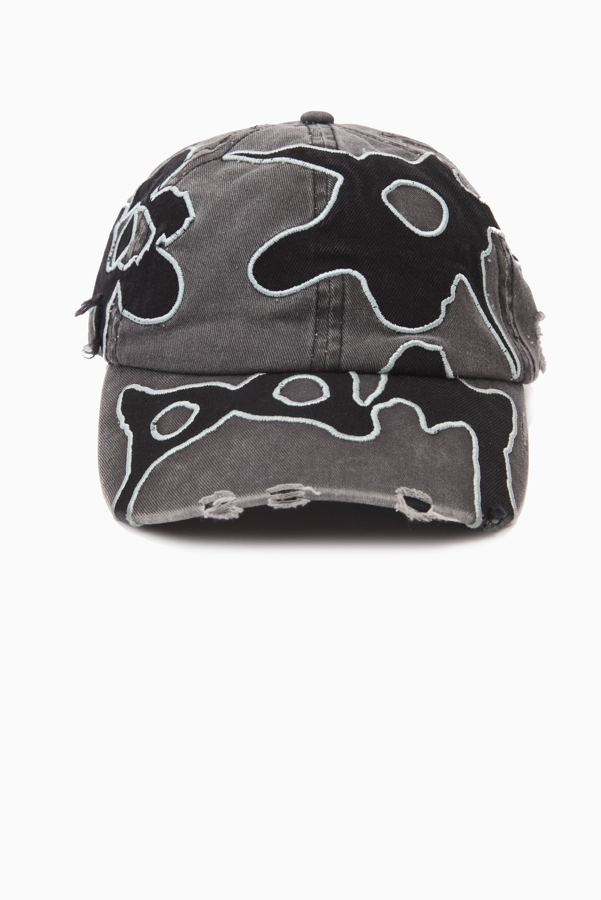 P.A.M Locke Denim Applique Baseball Cap