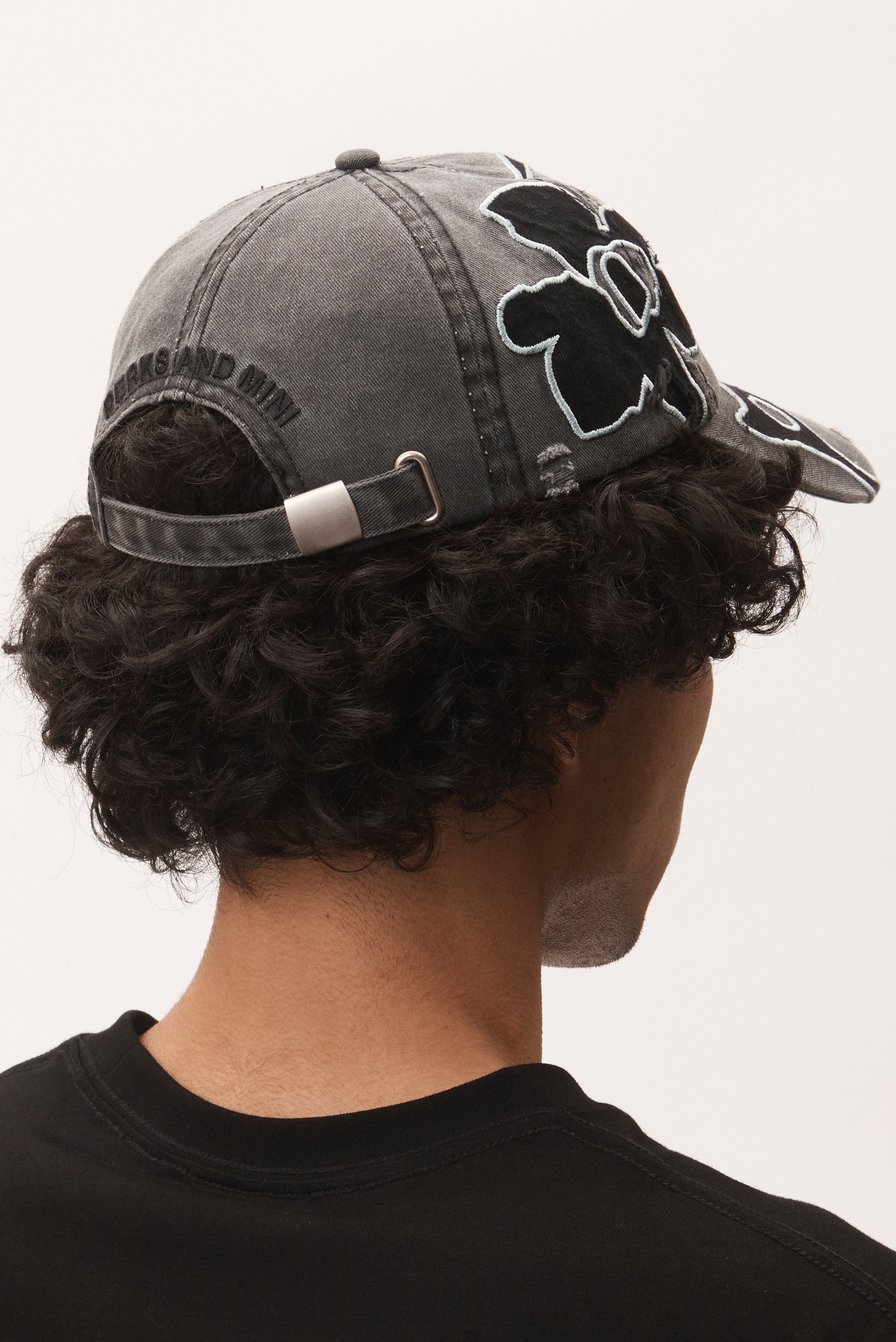 P.A.M Locke Denim Applique Baseball Cap