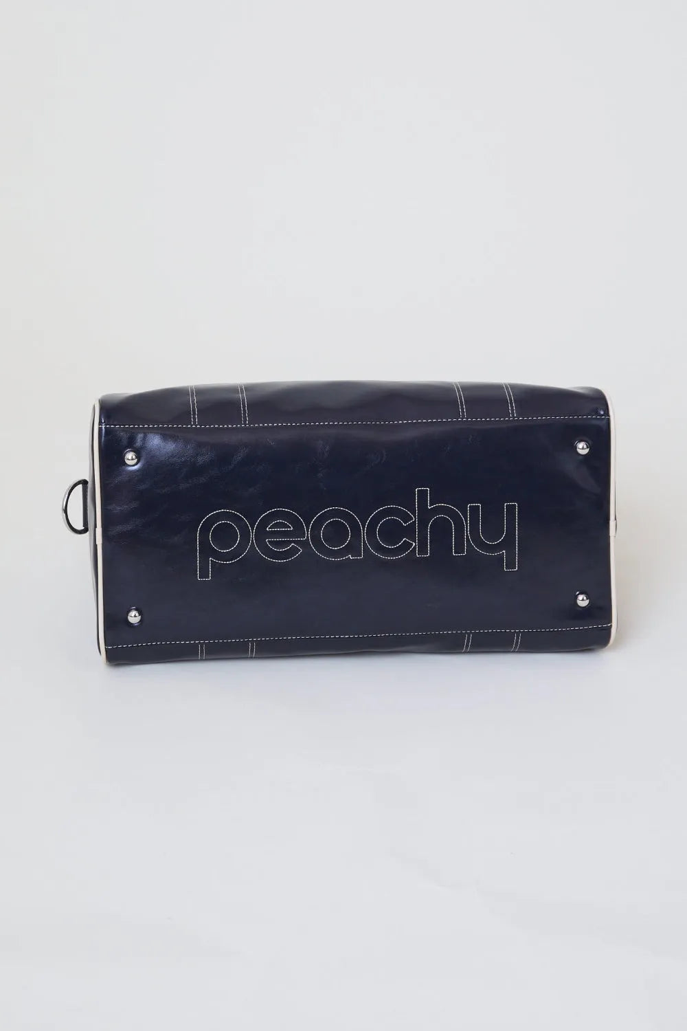 PEACHY DEN Bowler Bag - Blueberry