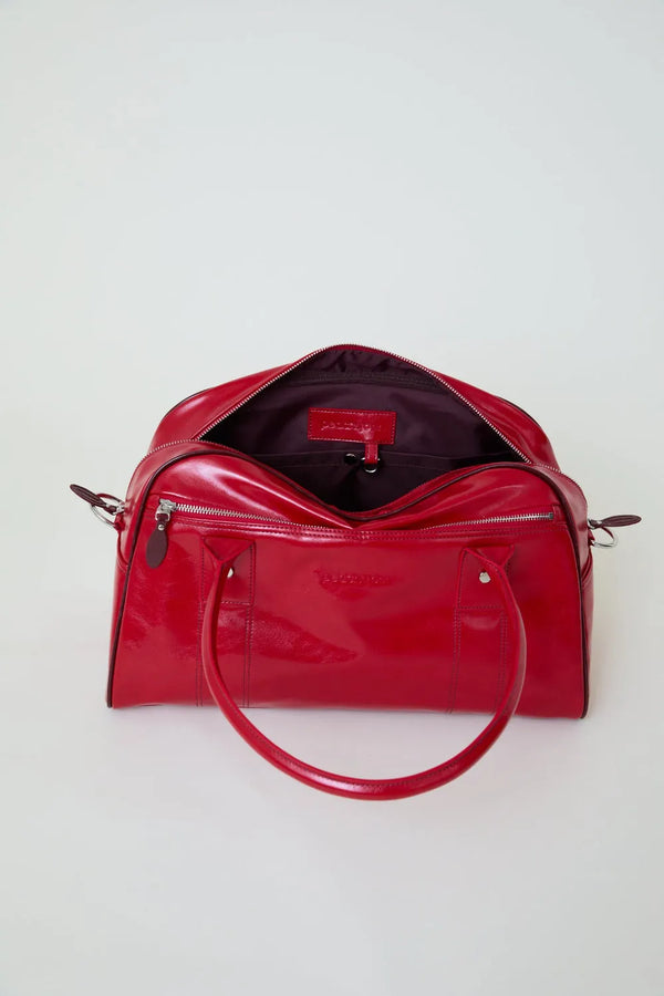 PEACHY DEN Bowler Bag - Tomato