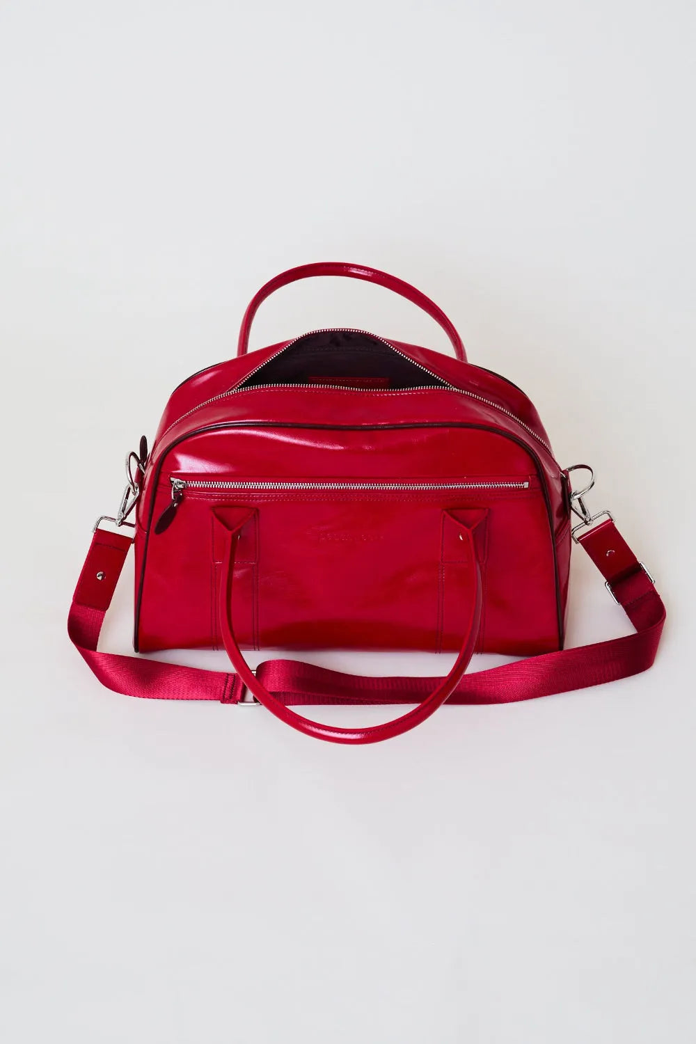 PEACHY DEN Bowler Bag - Tomato
