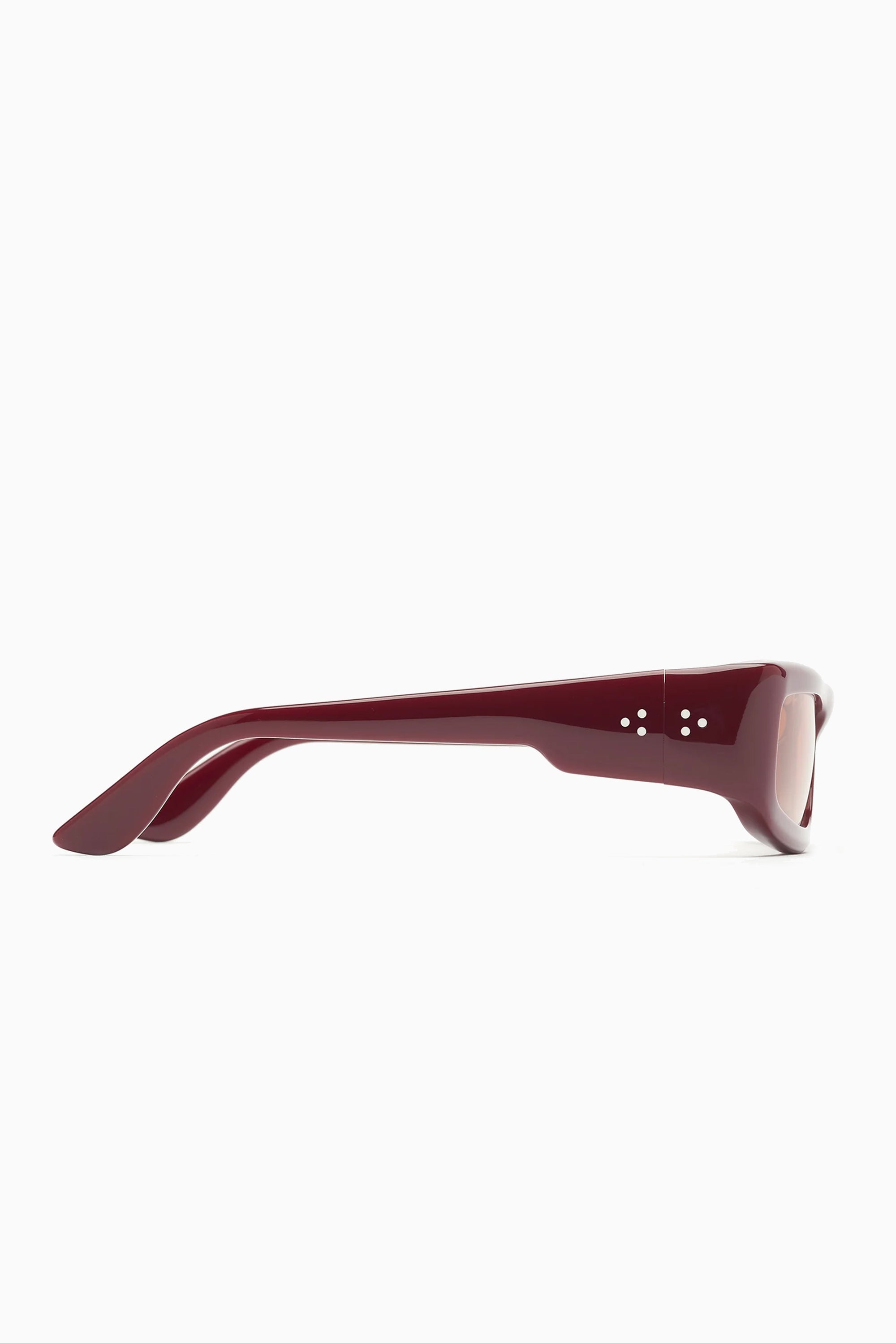 PORT TANGER Daryan Sunglasses - Carmesi Acetate/Amber Lens