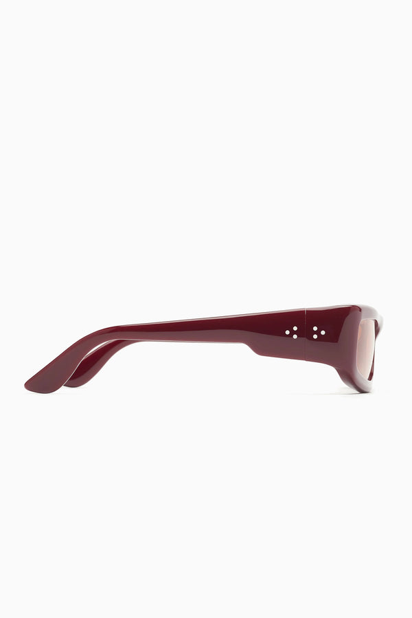 PORT TANGER Daryan Sunglasses - Carmesi Acetate/Amber Lens