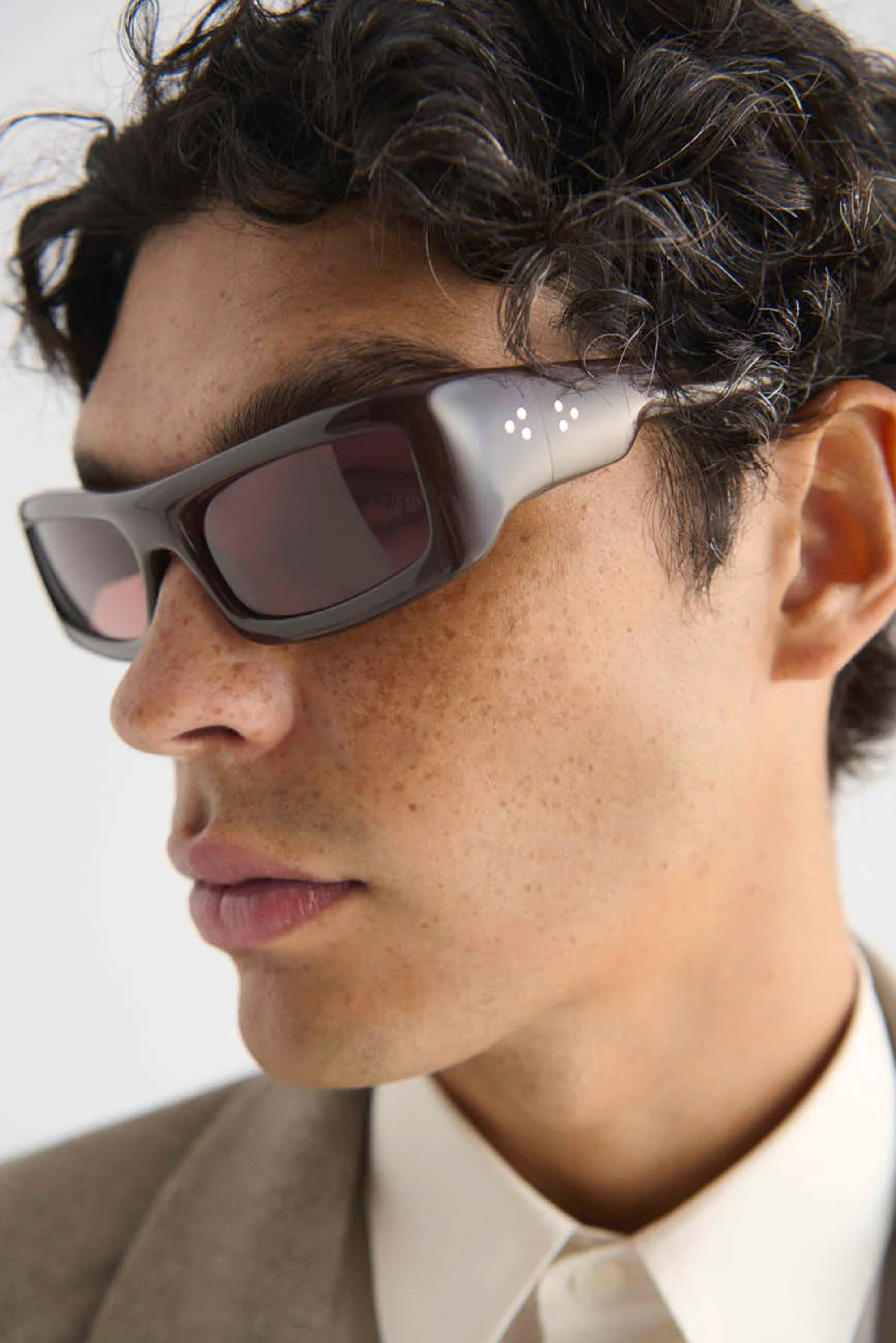 PORT TANGER Daryan Sunglasses - Alkakaw Acetate/Tobacco Lens