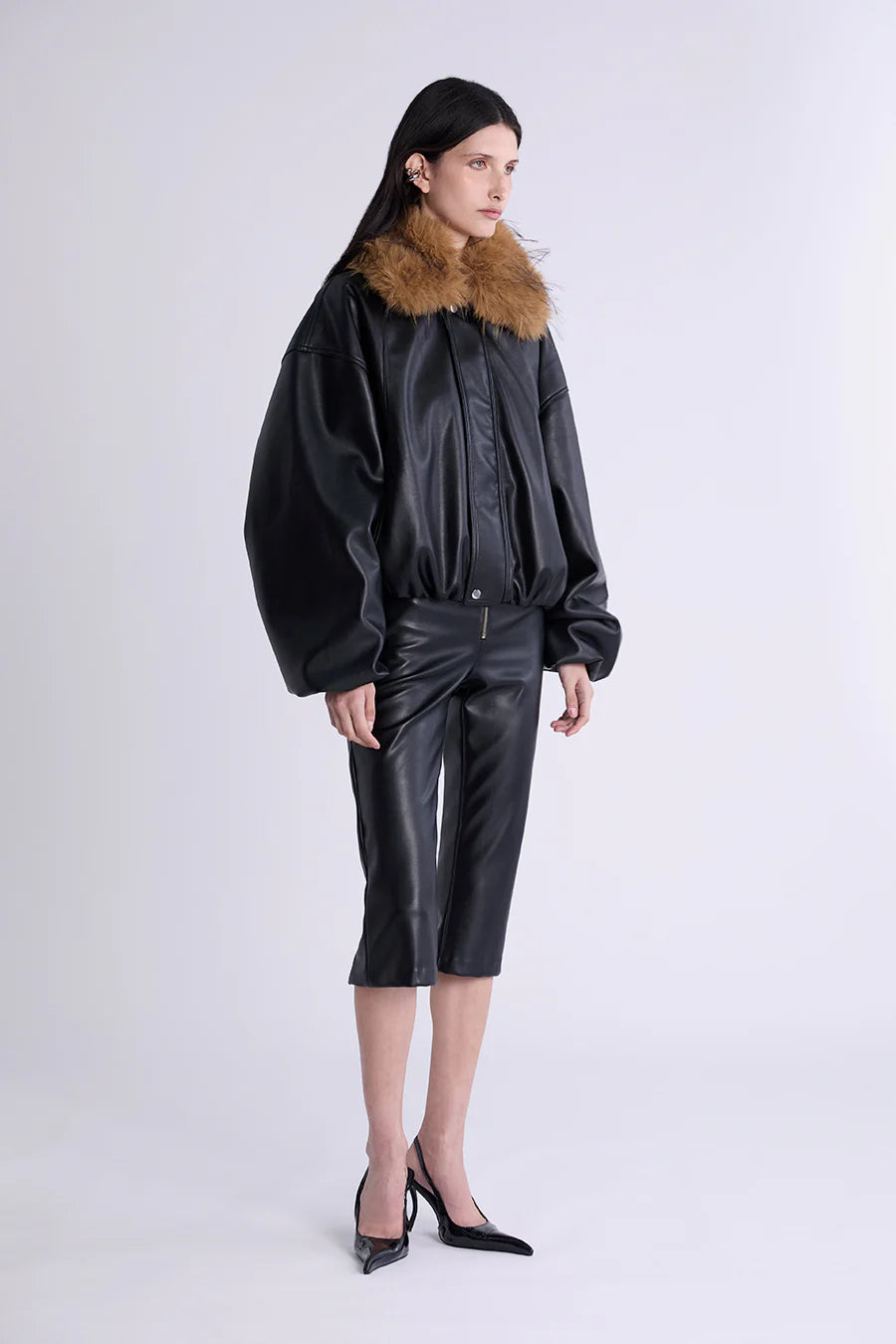 Vulture Bomber Jacket - Black