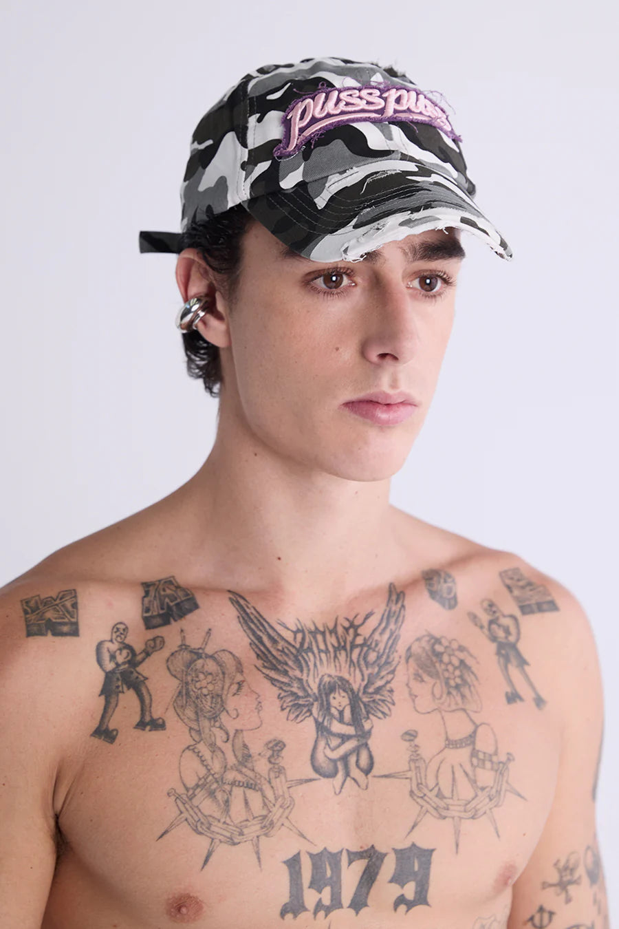 Puss Puss Cap - Camo
