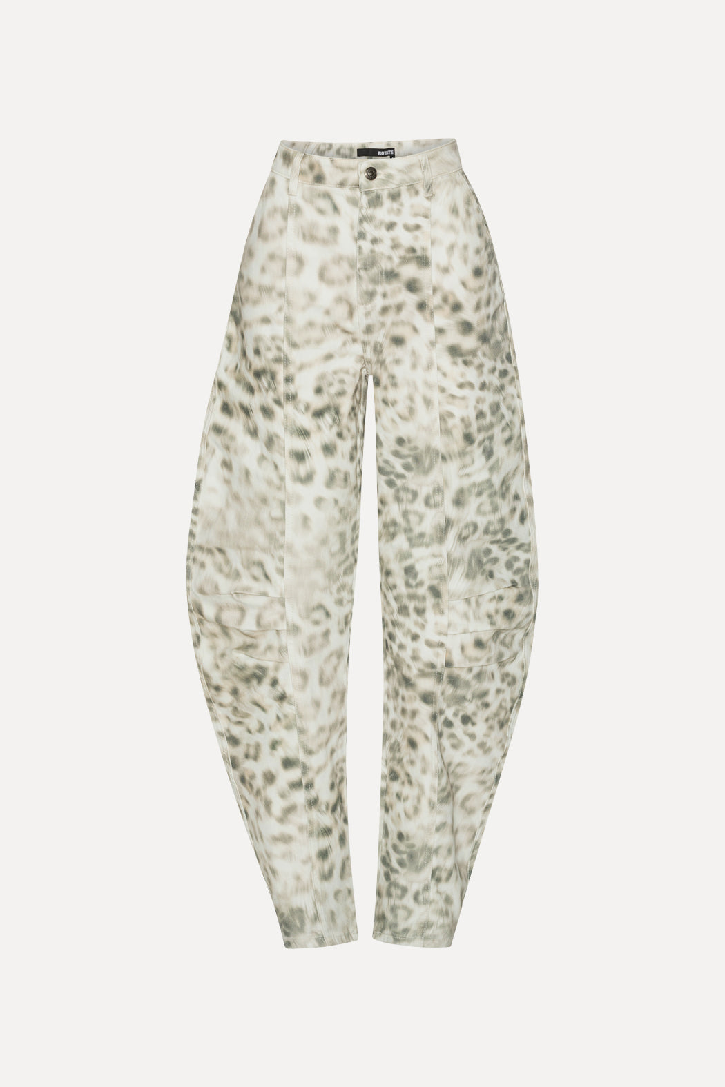 ROTATE Printed Denim Cargo Pants