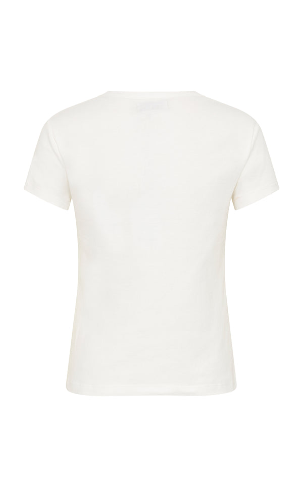 ST. AGNI Organic Cotton Baby Tee - White