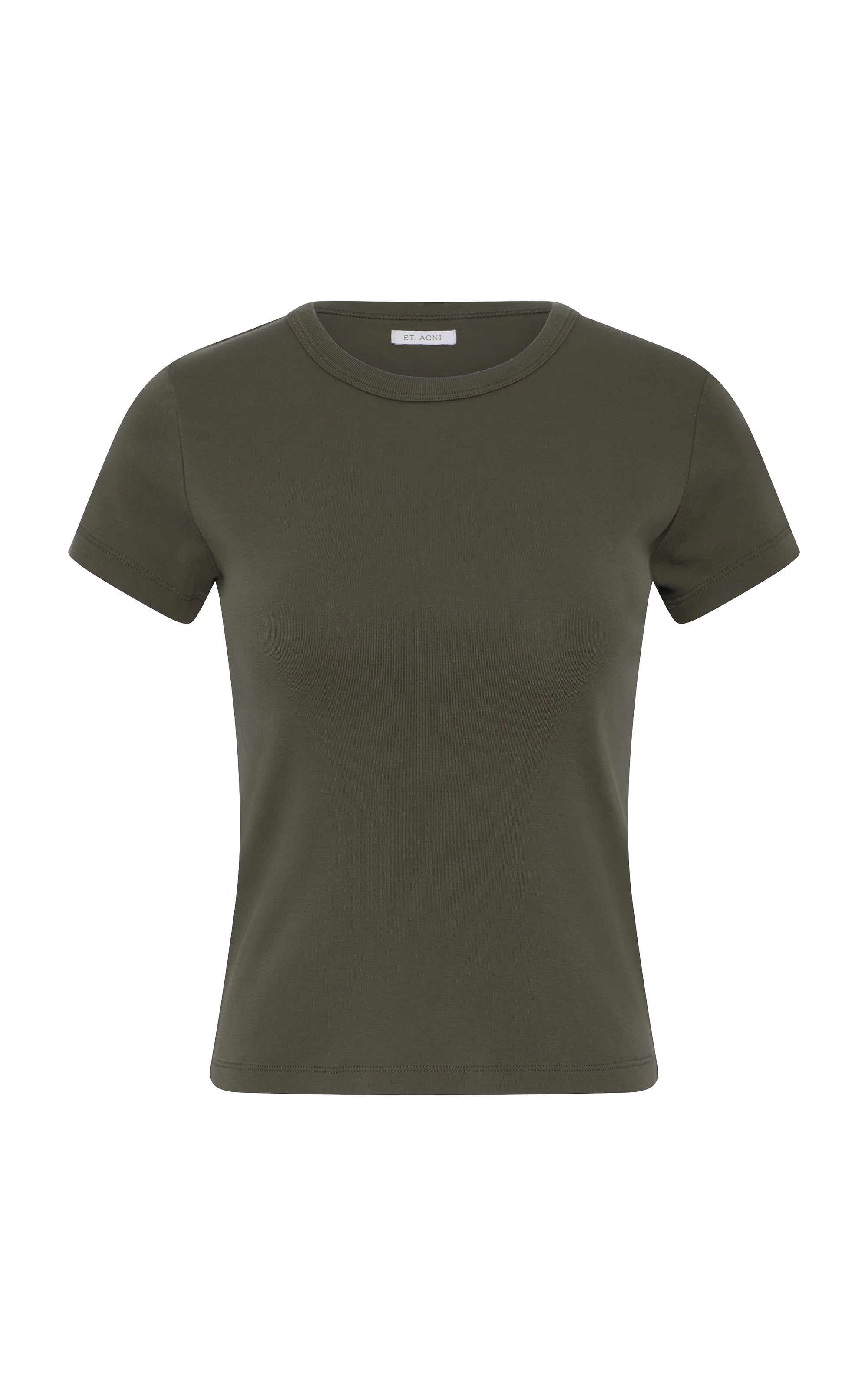 ST. AGNI Organic Cotton Baby Tee - Khaki