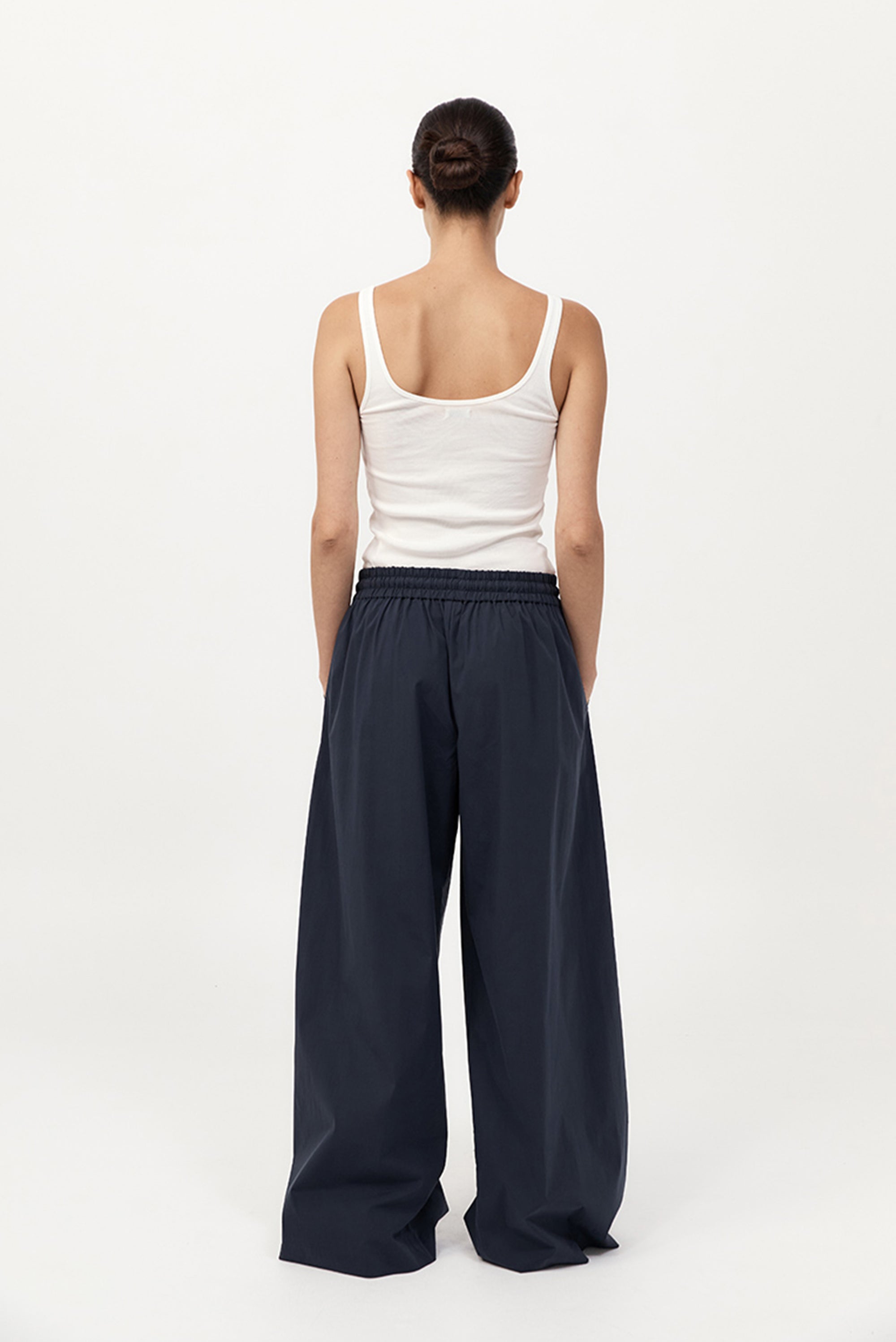 ST. AGNI Everyday Drawstring Pant - Dark Ink