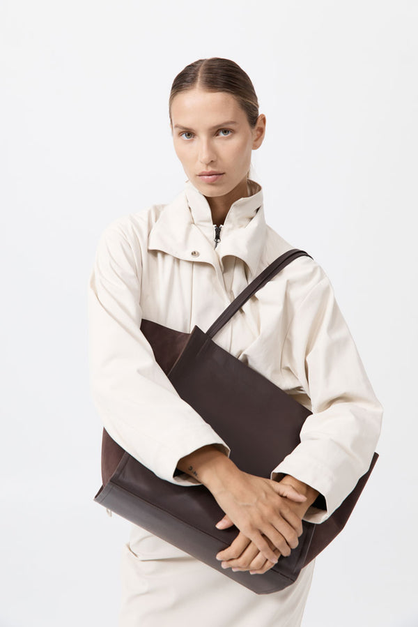 ST. Agni Wonton Tote - Coffee