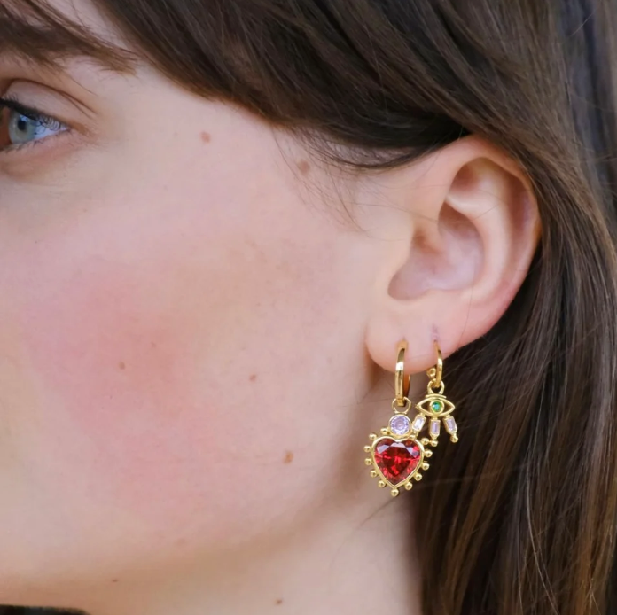GOLD SISTER - Love Me Do Earrings Pair