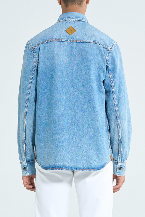 HAIKURE Colin Shirt - Chill Blue