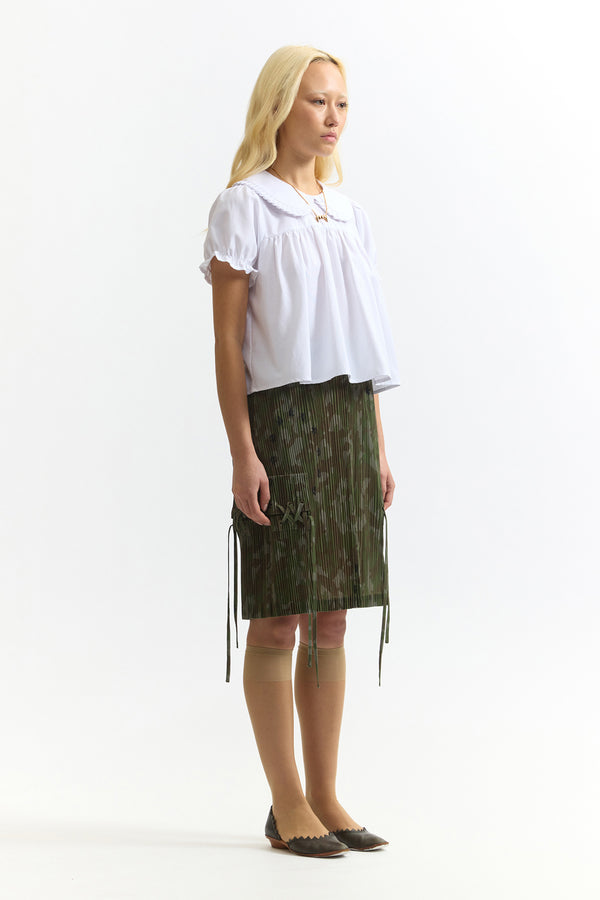 Oakleaf Pleated Skirt - Camo