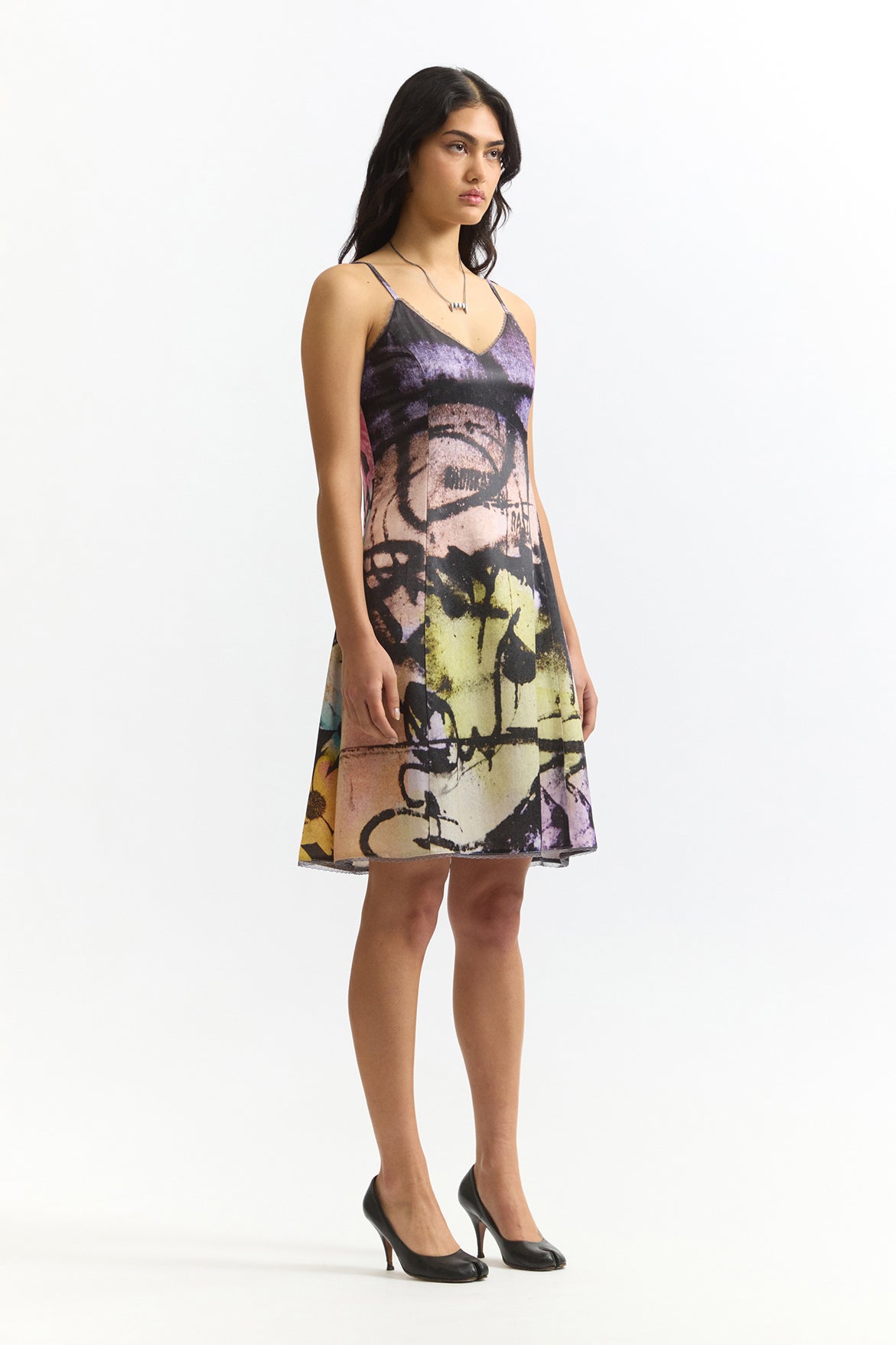 Photo Slip Dress Joshua Gordon - Multi