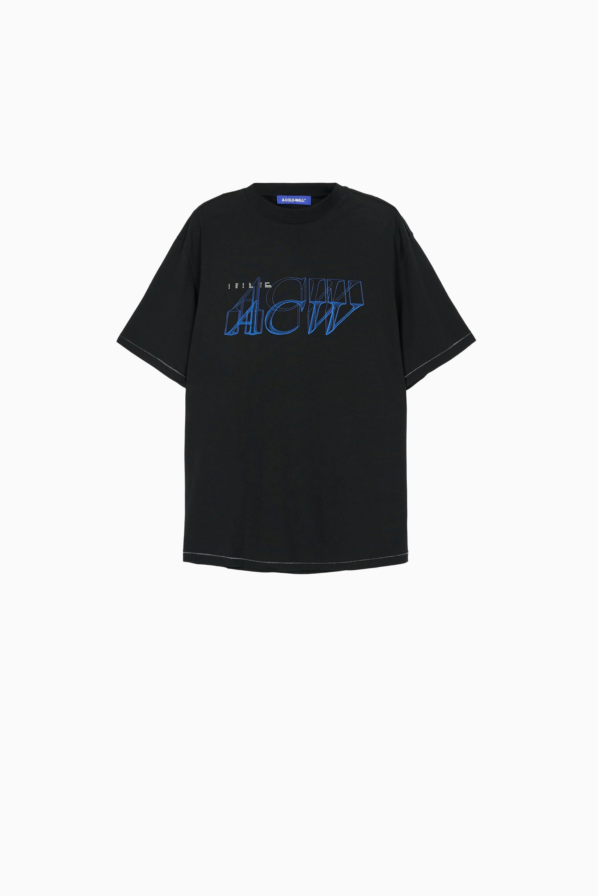 A-Cold-Wall* Serif T-Shirt - Onyx