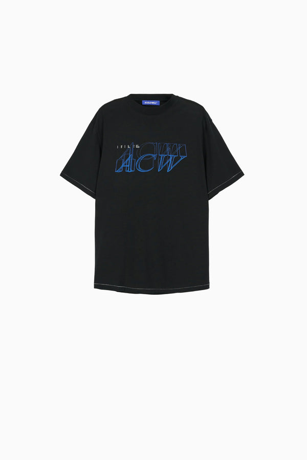 A-Cold-Wall* Serif T-Shirt - Onyx