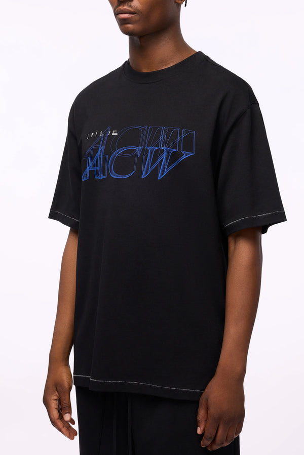 A-Cold-Wall* Serif T-Shirt - Onyx