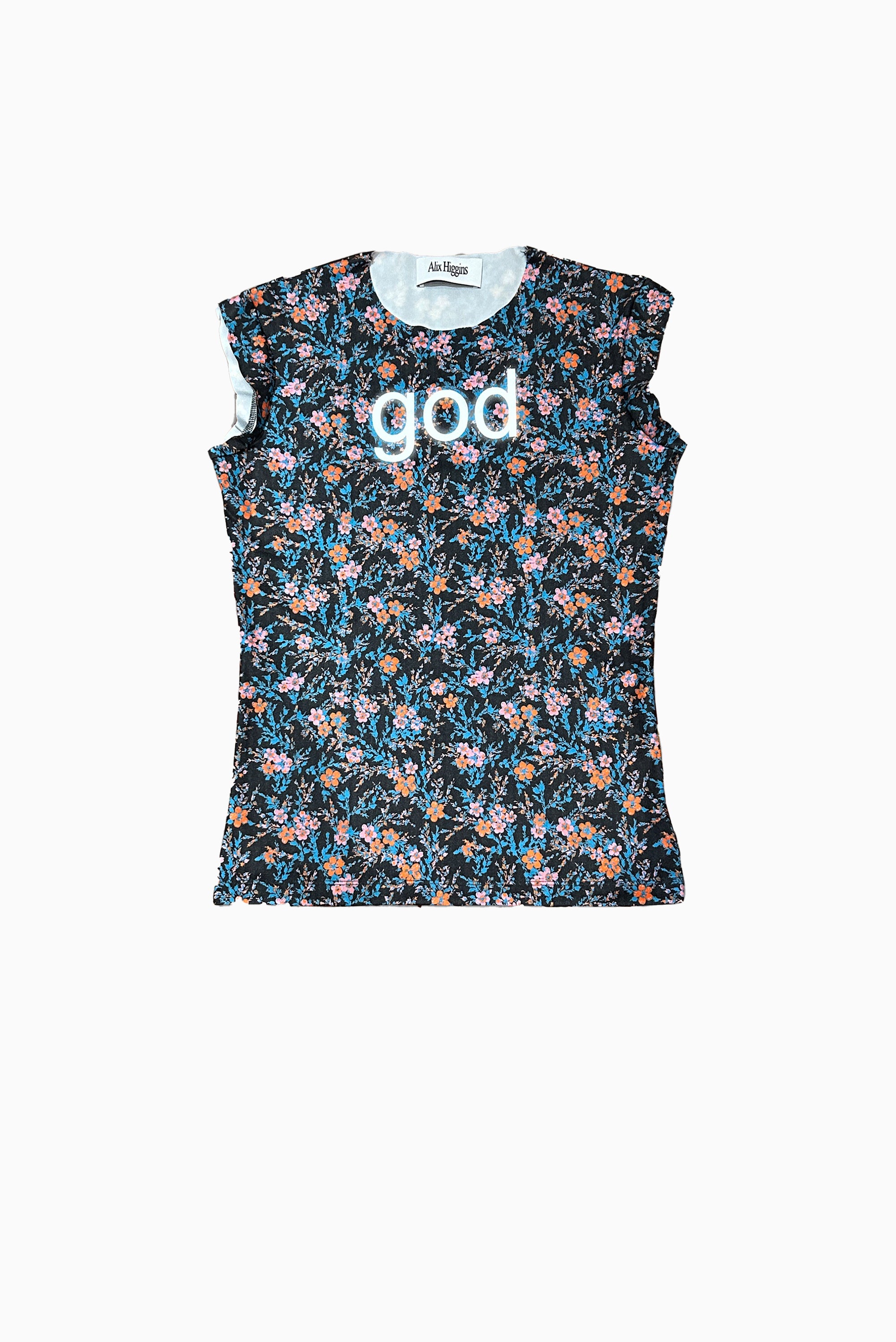 ALIX HIGGINS God Top - Blue Floral