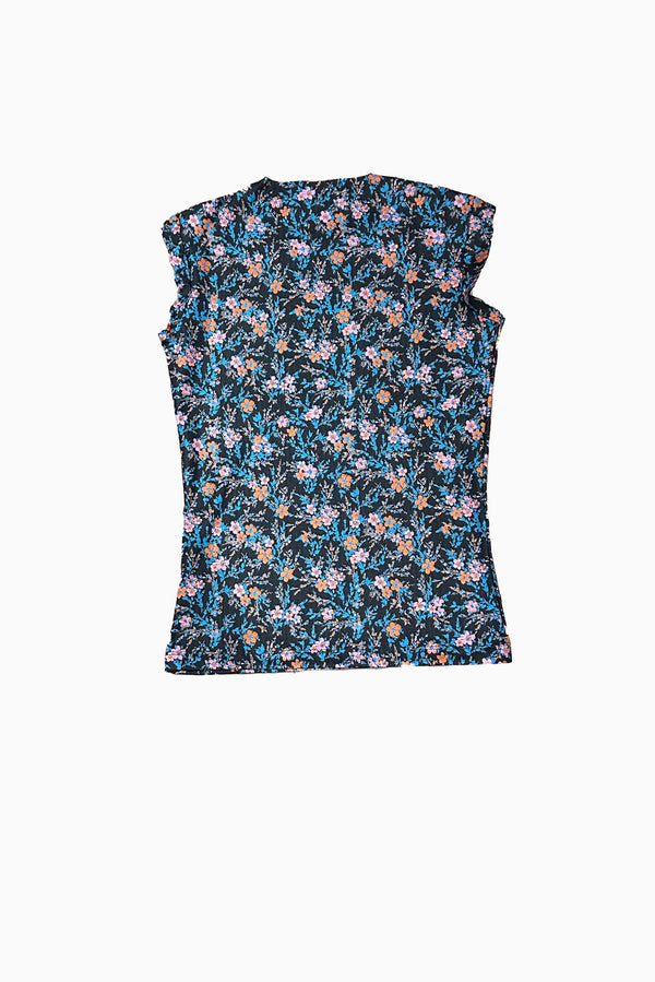 ALIX HIGGINS God Top - Blue Floral