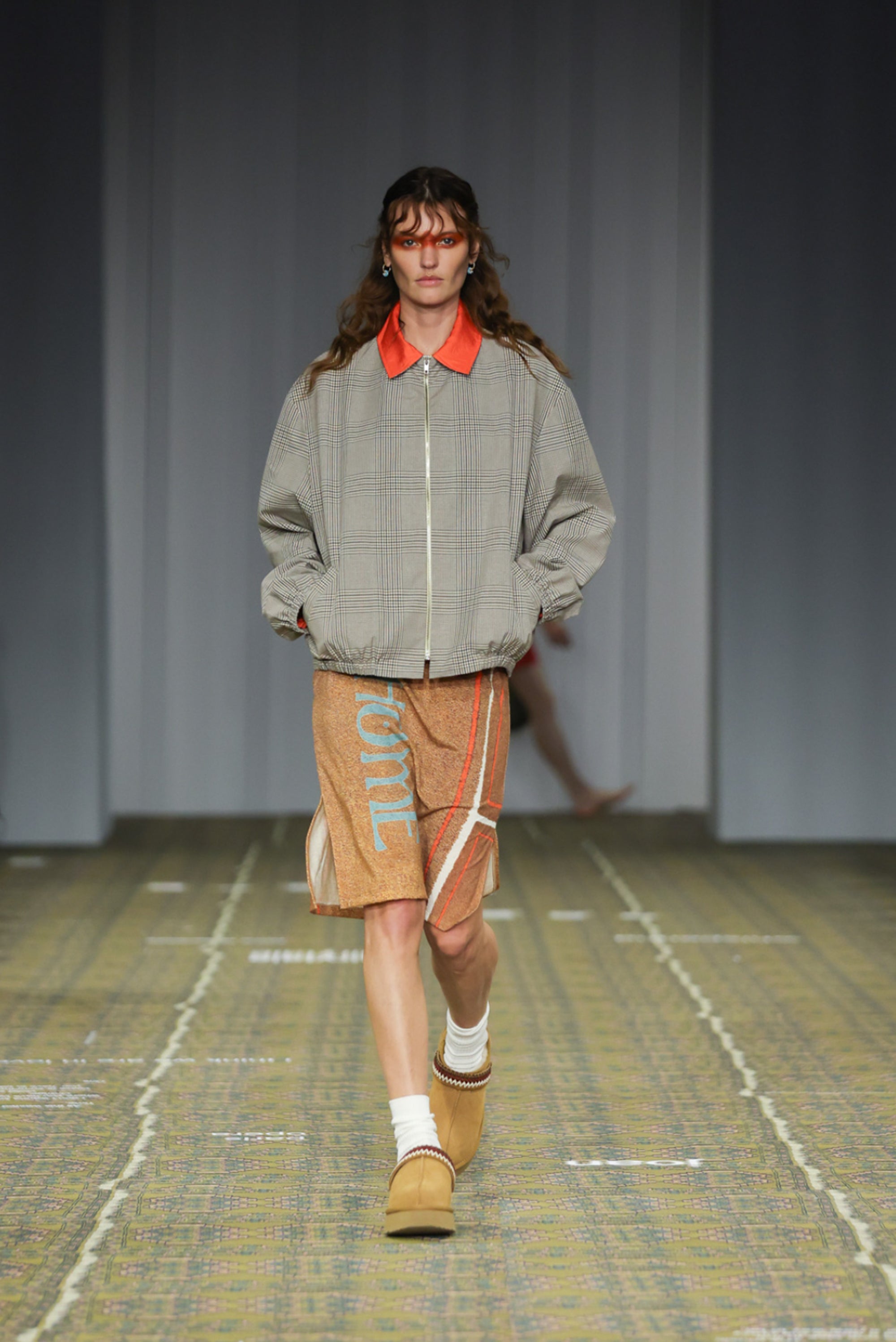 ALIX HIGGINS Flight Jacket - Check