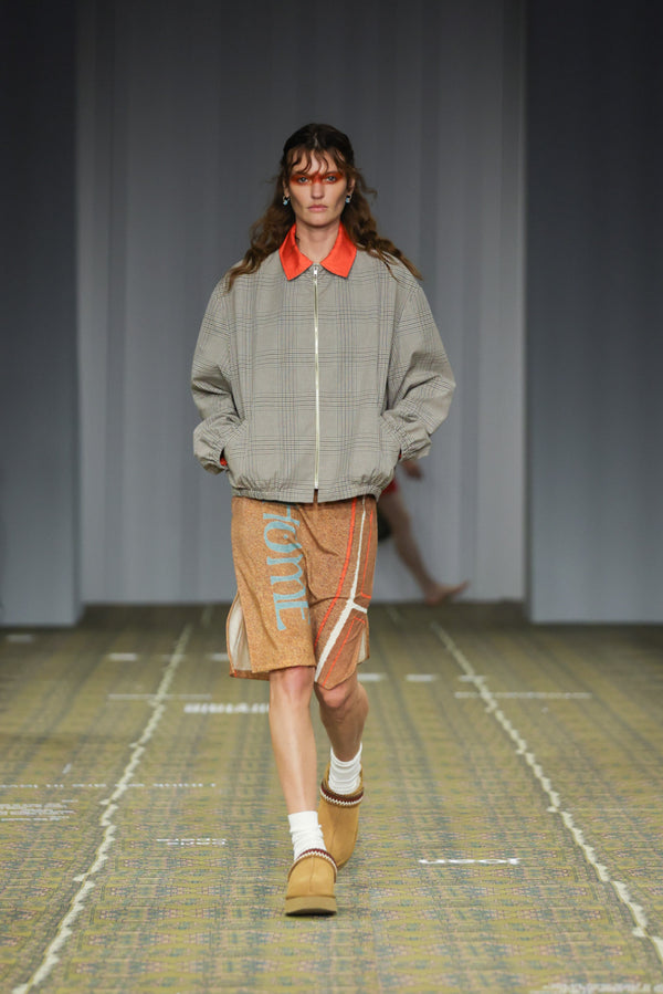 ALIX HIGGINS Flight Jacket - Check