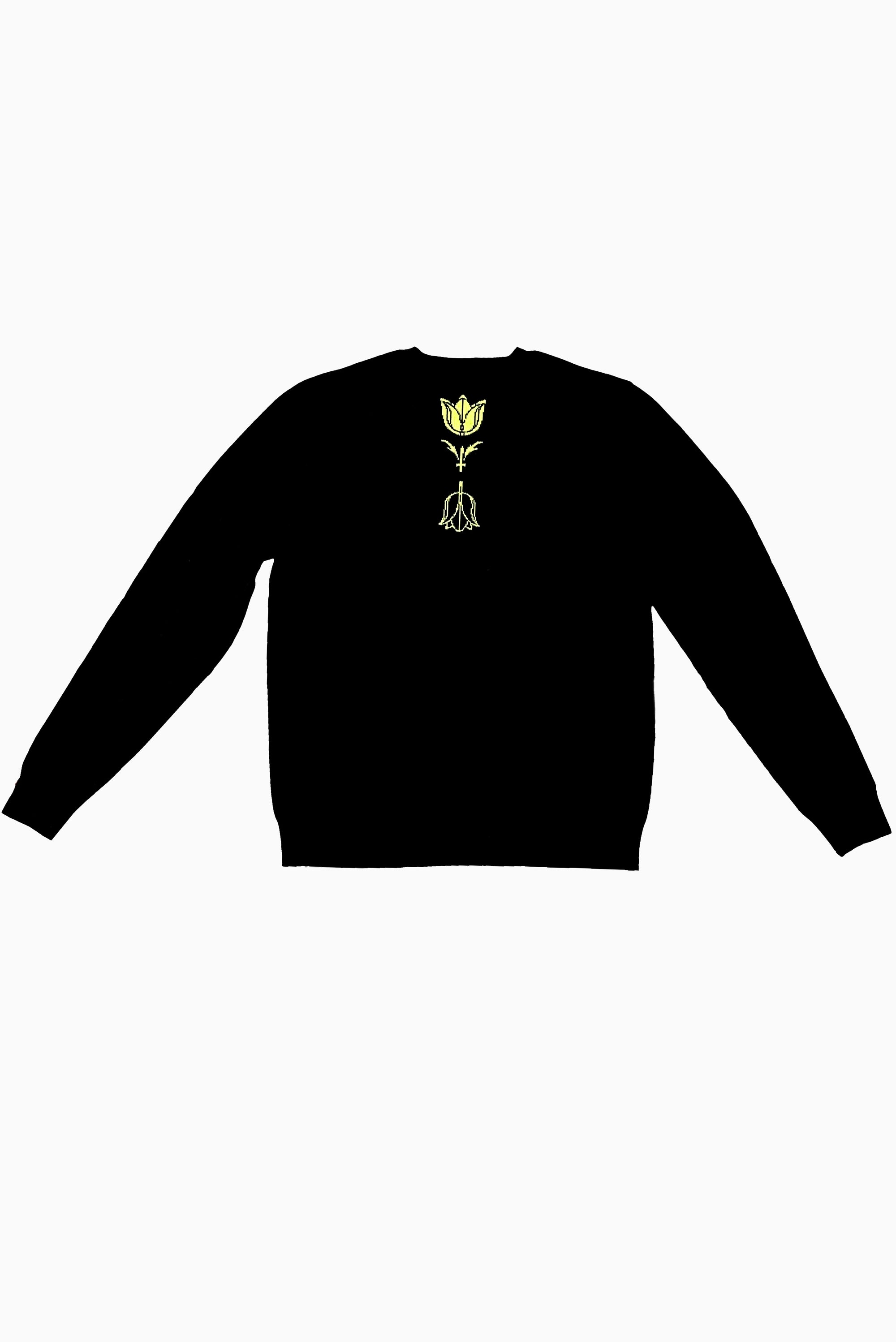 ALIX HIGGINS Sword V-Neck Sweater