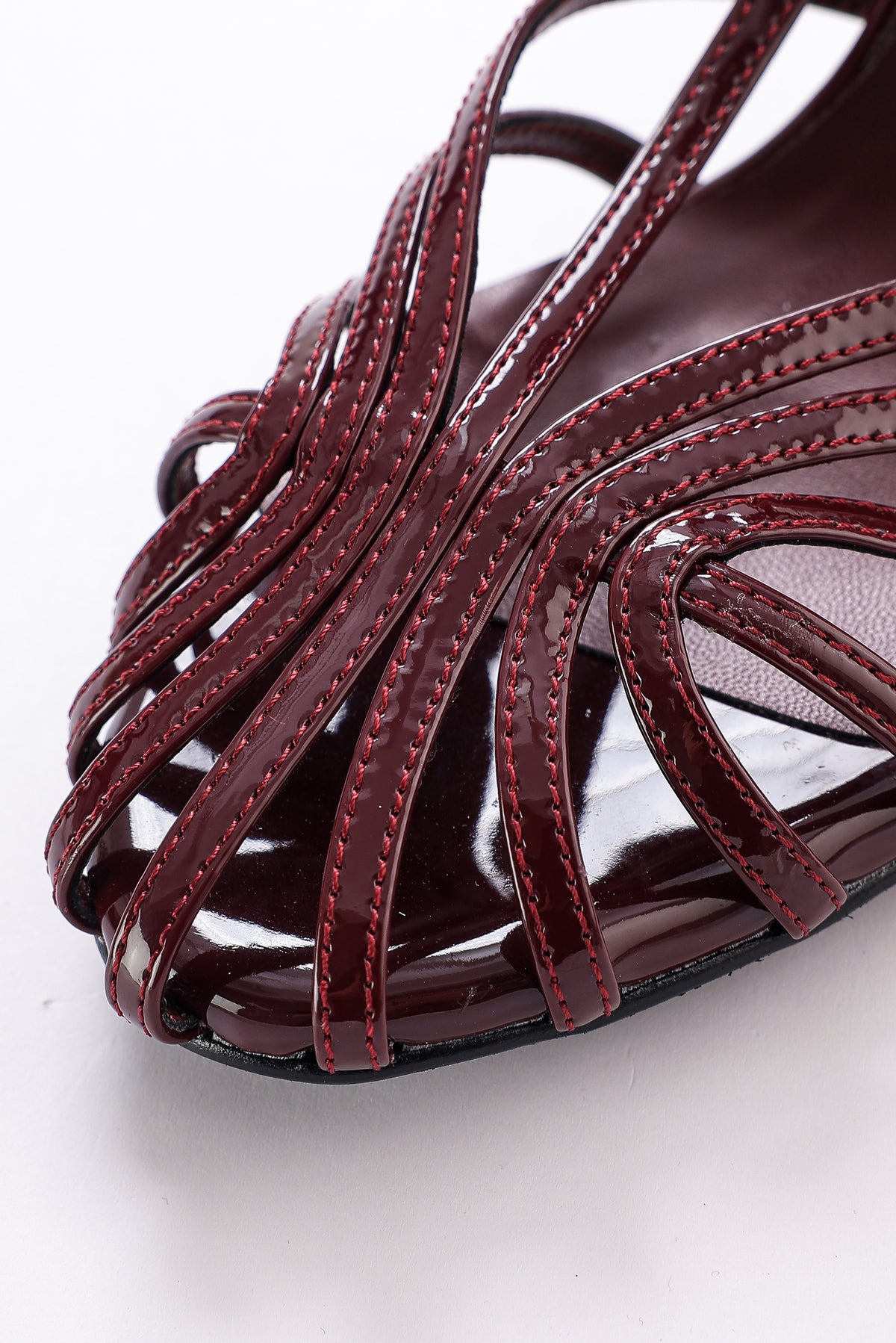 Aquello Heel - Burgundy