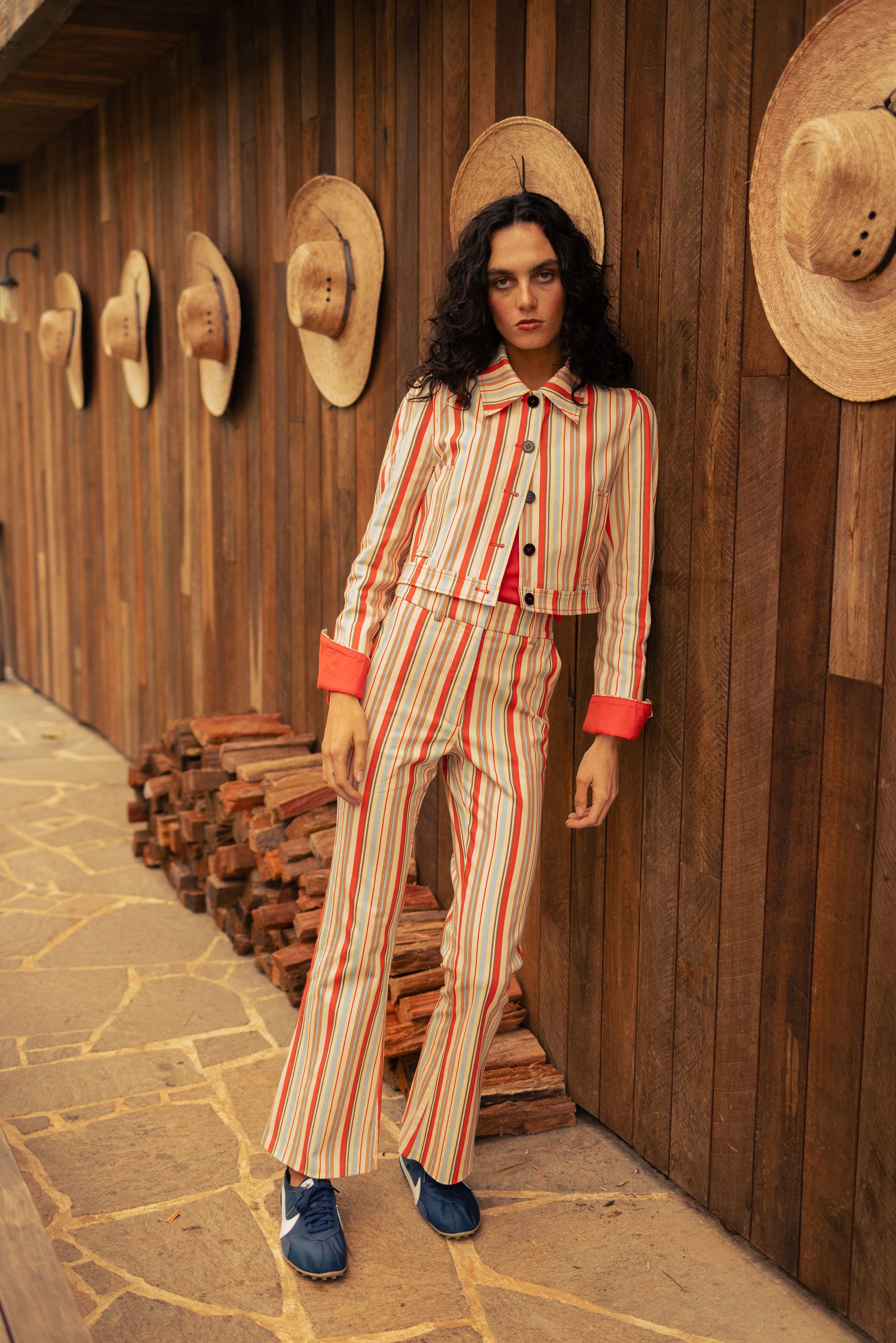 Aries Pant - Multi Stripe