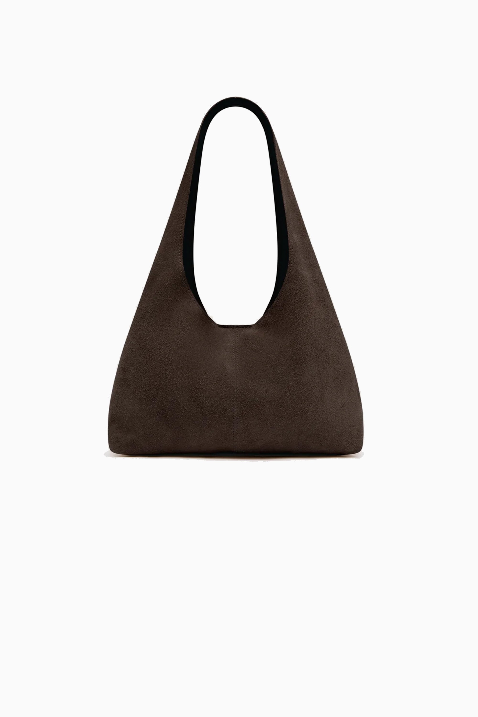 Suede Soft Bag - Coffee
