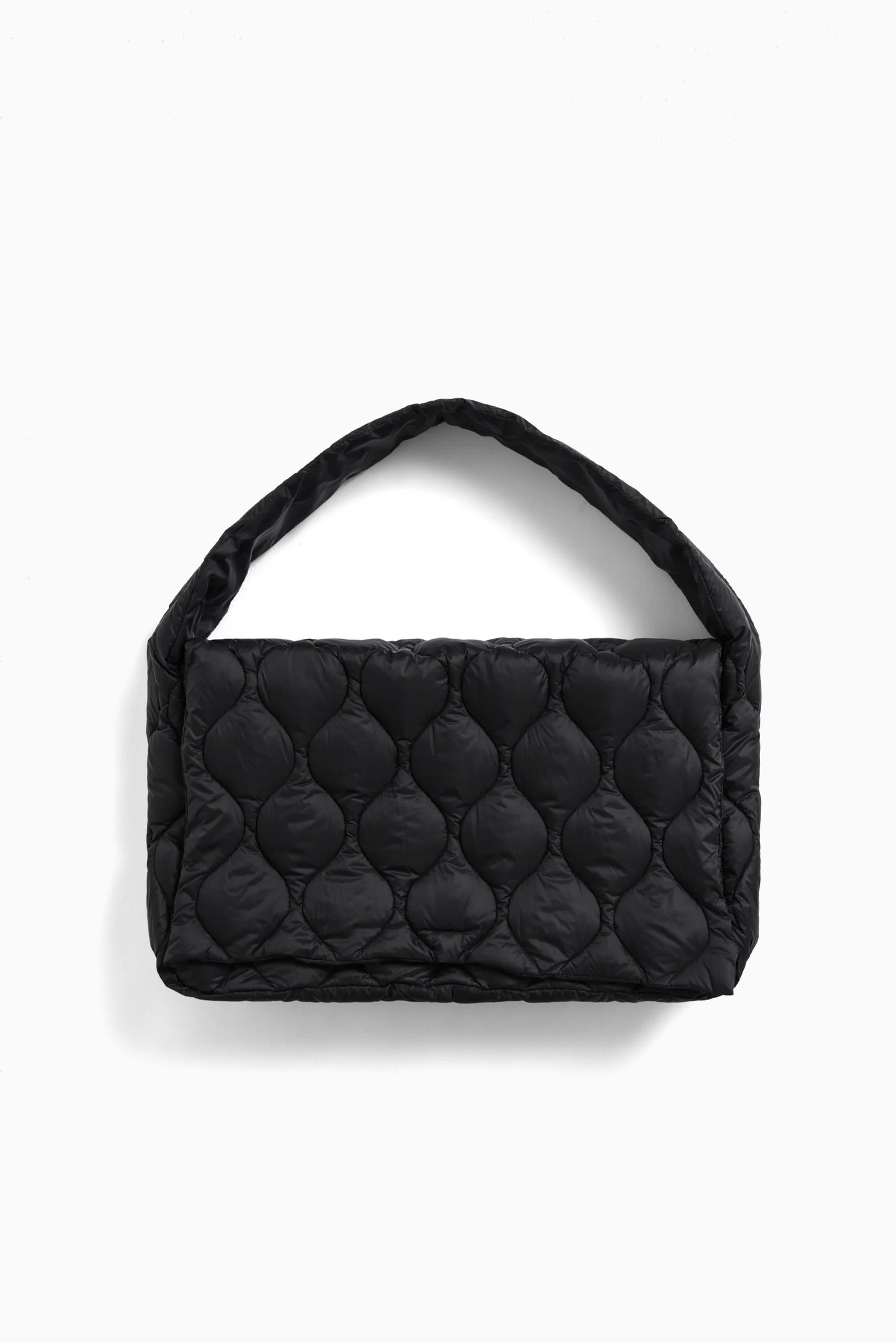 Military Messenger Down Bag Large - Black