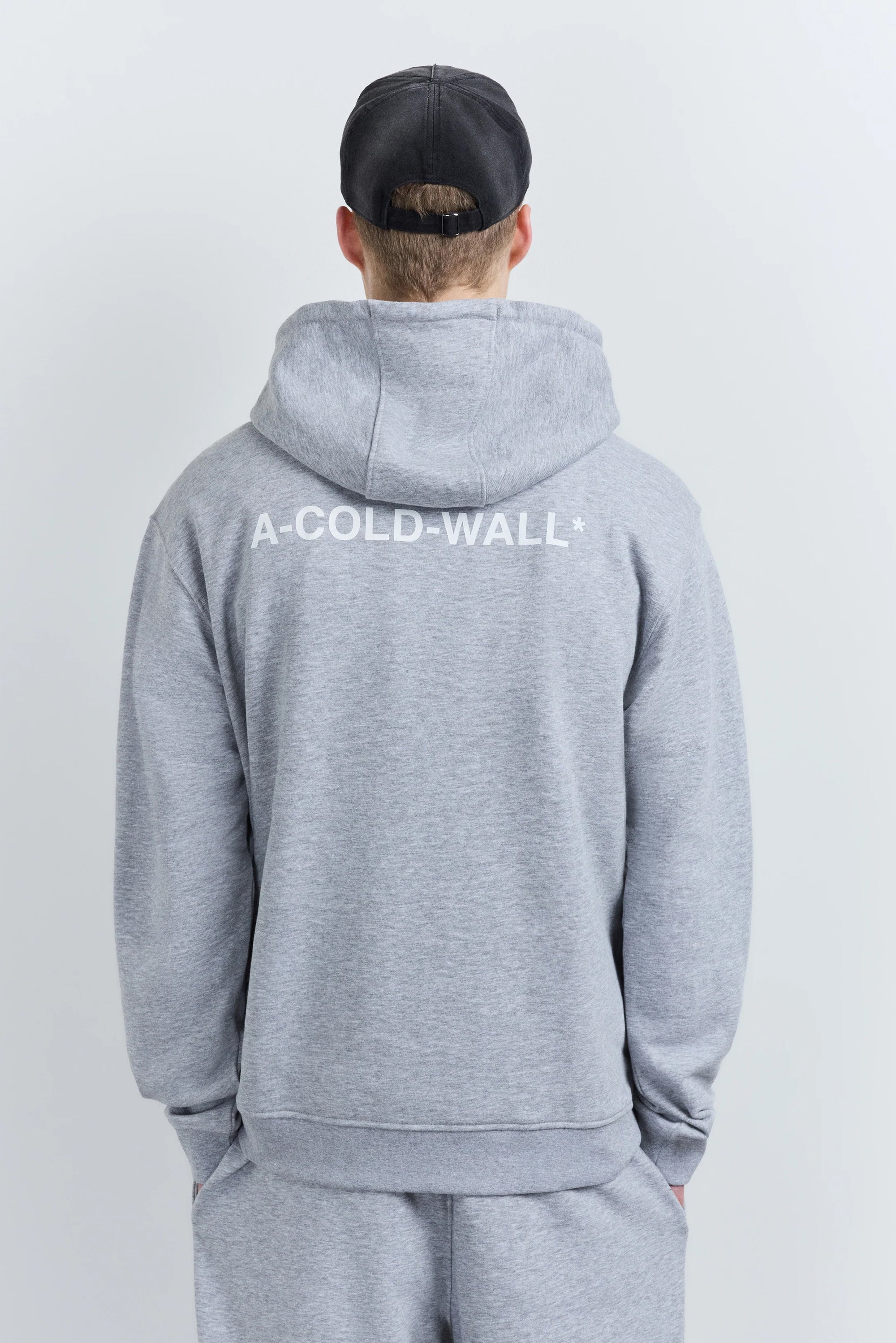 Balmore Logo Hoodie - Grey Marl