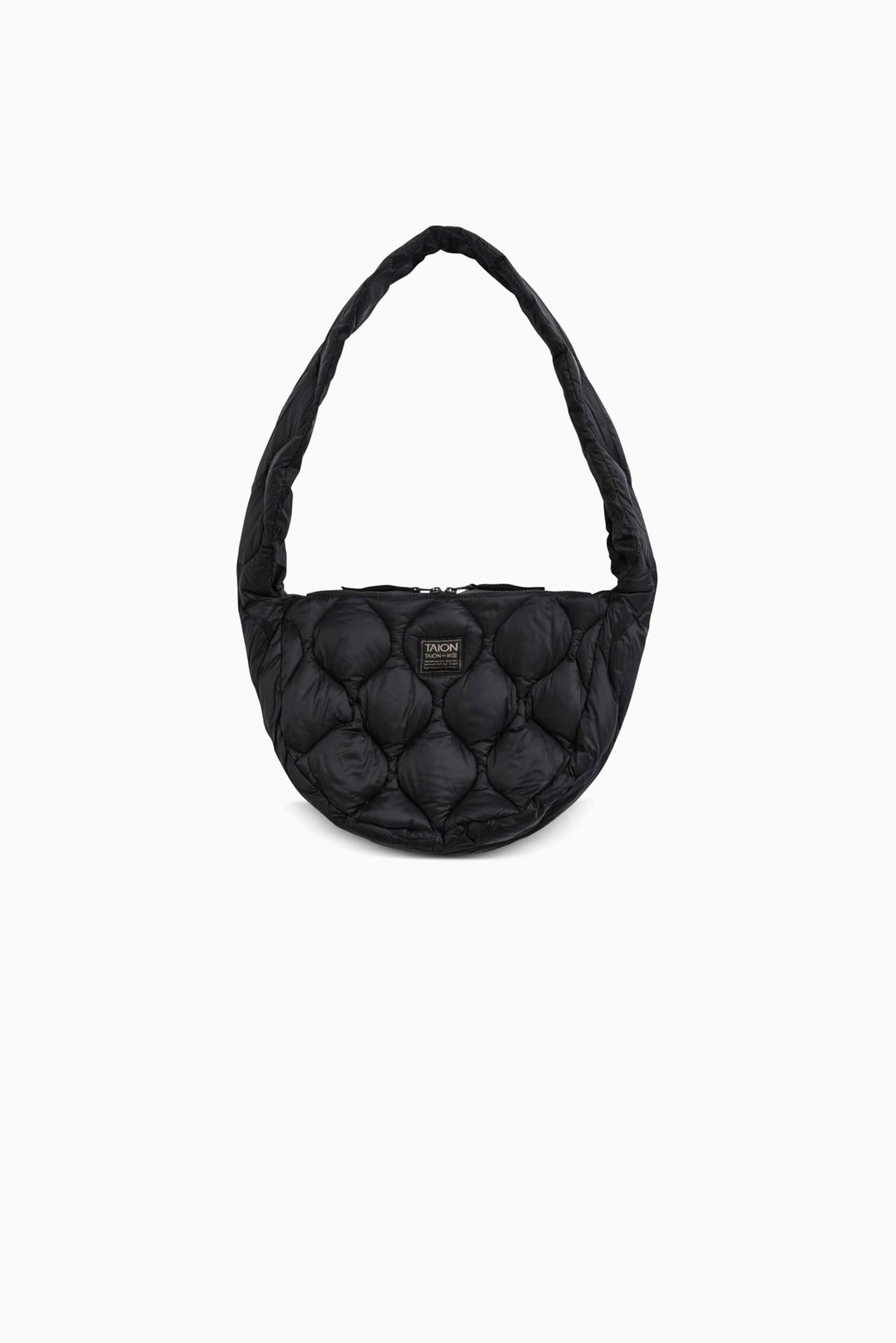 Military Banana Shoulder Down Bag M – Black