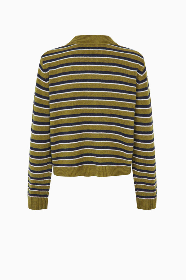 BAUM Cori Knit - Ivy Green Stripe